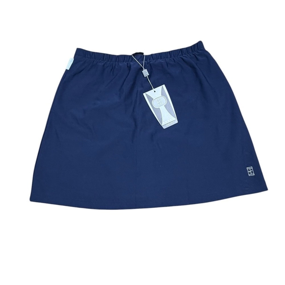 Nike Tennis Dri-FIT Skort Navy Blue Athletic Skirt 240826-451 Womens M